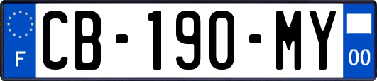 CB-190-MY