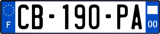 CB-190-PA