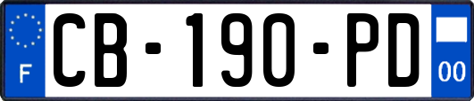 CB-190-PD