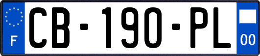 CB-190-PL
