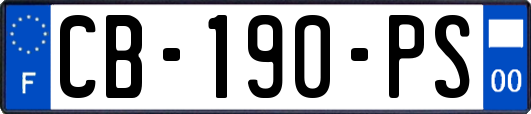 CB-190-PS