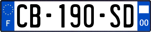 CB-190-SD