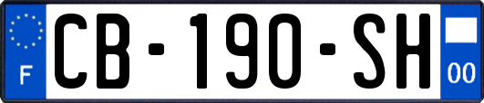 CB-190-SH