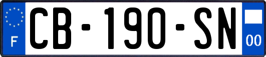 CB-190-SN