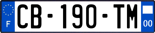 CB-190-TM