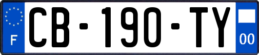 CB-190-TY