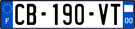 CB-190-VT