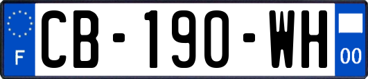 CB-190-WH