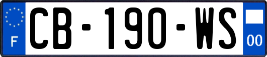 CB-190-WS