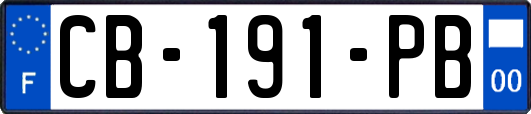 CB-191-PB