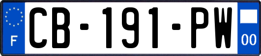 CB-191-PW