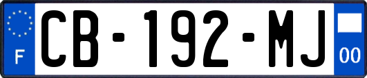 CB-192-MJ