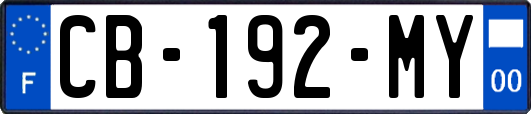 CB-192-MY