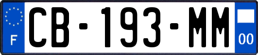 CB-193-MM