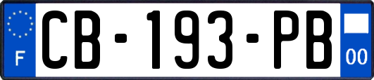 CB-193-PB