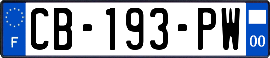 CB-193-PW
