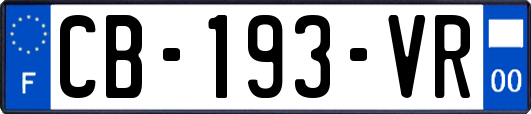 CB-193-VR