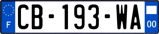 CB-193-WA