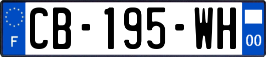 CB-195-WH