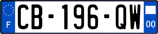 CB-196-QW