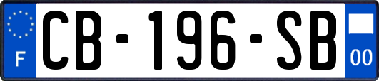 CB-196-SB