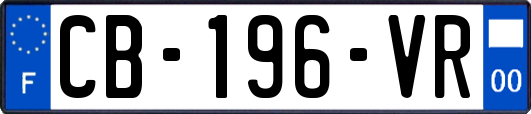 CB-196-VR