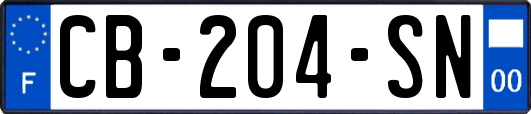 CB-204-SN
