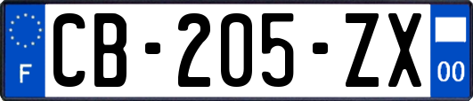 CB-205-ZX