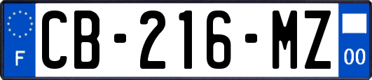 CB-216-MZ