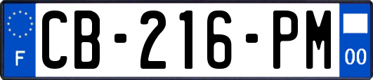 CB-216-PM