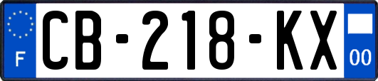 CB-218-KX
