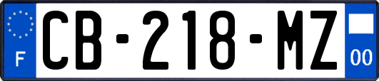 CB-218-MZ