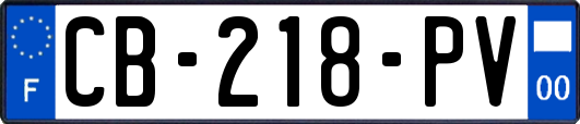 CB-218-PV