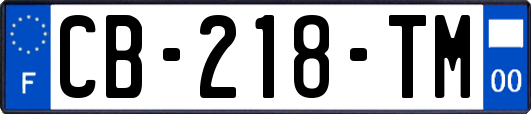 CB-218-TM