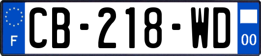 CB-218-WD