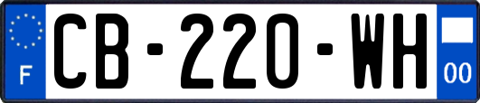 CB-220-WH