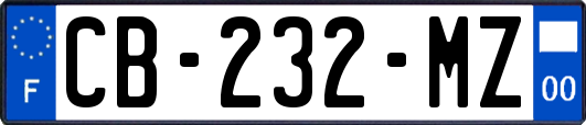 CB-232-MZ