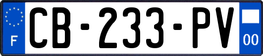 CB-233-PV