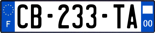 CB-233-TA