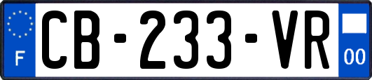 CB-233-VR