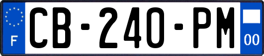 CB-240-PM