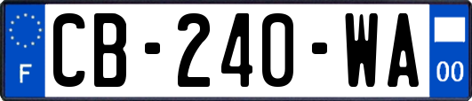CB-240-WA