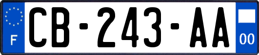 CB-243-AA