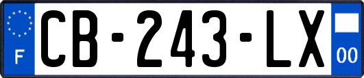 CB-243-LX