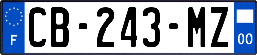 CB-243-MZ