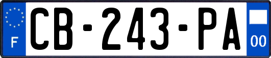 CB-243-PA