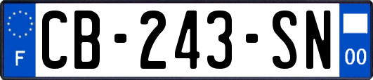 CB-243-SN