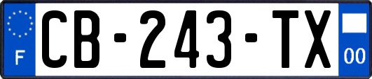 CB-243-TX
