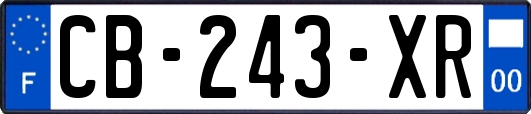 CB-243-XR