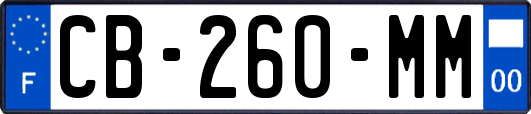 CB-260-MM